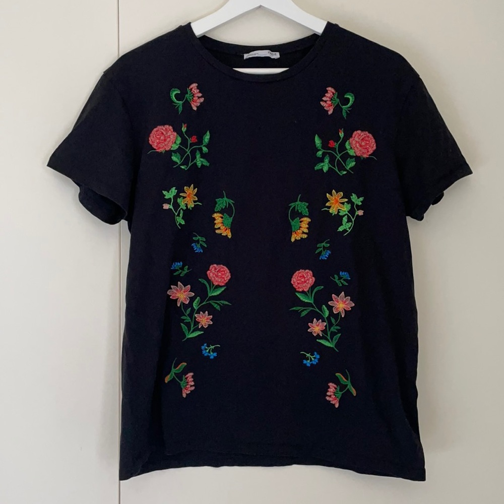 Zara floral T-shirt